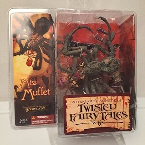 Spawn 2005 McFarlanes Monsters Twisted Fairy Tales Miss Muffet Figure MOC Sealed